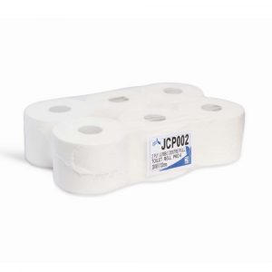 Centre feed pull toilet roll